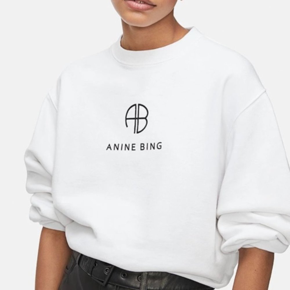 Anine Bing Ramona logo sweatshirt